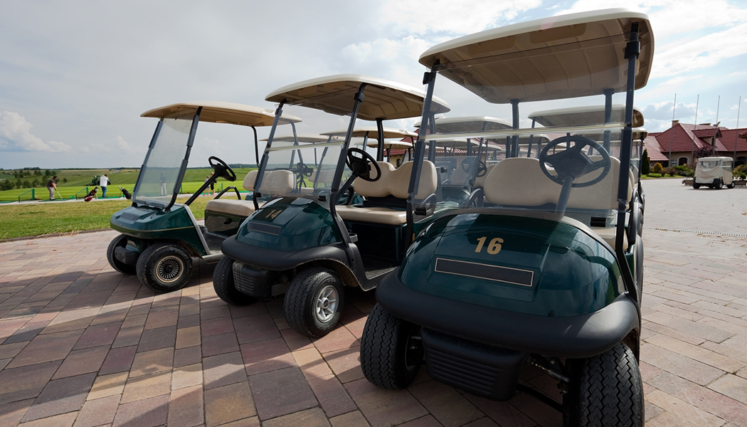 Golf Cart Punch Cards