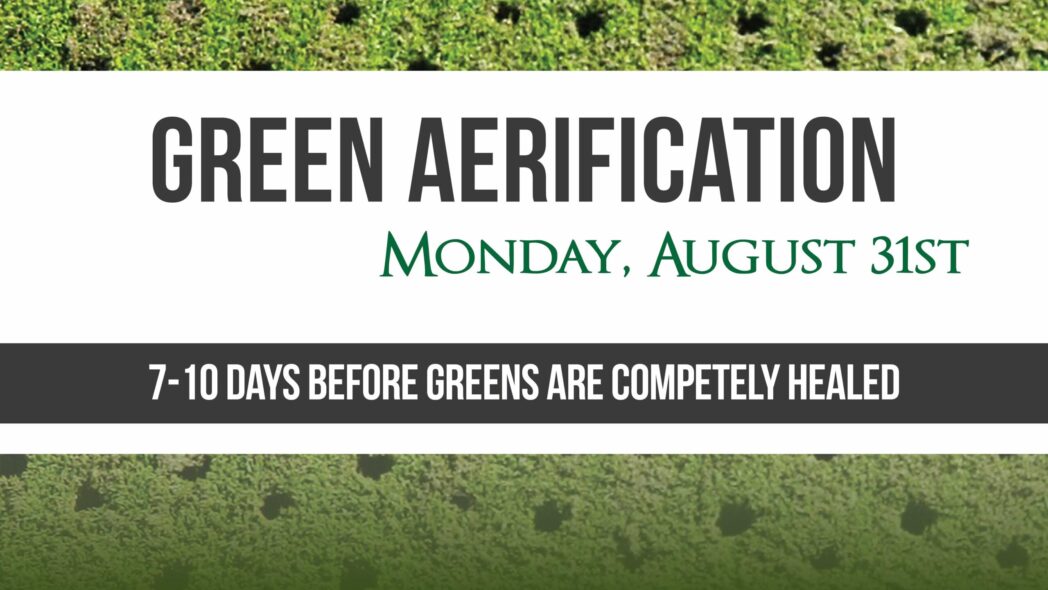 Green Aerification 2026 – new